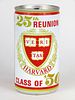 1975 25th Reunion Harvard 1950 12oz Tab Top Can T216-15, Natick, Massachusetts