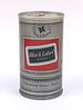 1968 Black Label Beer 12oz Tab Top Can T42-27, Cleveland, Ohio
