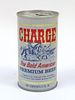 1968 Charge Premium Beer 12oz Tab Top Can T54-40, Huntington, West Virginia