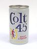 1975 Colt 45 Malt Liquor 1660 (test) 12oz Tab Top Can No Ref., Baltimore, Maryland