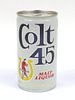 1975 Colt 45 Malt Liquor NB-900 (test) 10oz Tab Top Can No Ref., Baltimore, Maryland