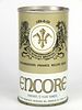 1971 Encore Beer 12oz Tab Top Can T61-39, Milwaukee, Wisconsin