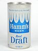 1966 Hamm's Draft Beer 12oz Tab Top Can T73-10, Saint Paul, Minnesota