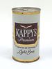 1977 Kappy's Premium Light Beer 12oz Tab Top Can T83-36, Hammonton, New Jersey