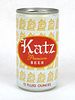 1978 Katz Premium Beer 12oz Tab Top Can T84-13, Saint Louis, Missouri