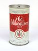 1973 Old Milwaukee Beer 12oz Tab Top Can T102-08, Winston-Salem, North Carolina