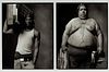 MARK LAITA (Detroit, 1960). 
"Young Man with Boom Box, Billy Monroe", Venice, California, April 26, 1999. "Sunbather, Joey Caveseno", Coney Island, Ne