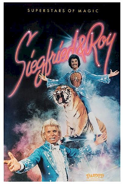 Siegfried And Roy Poster 24x36" 