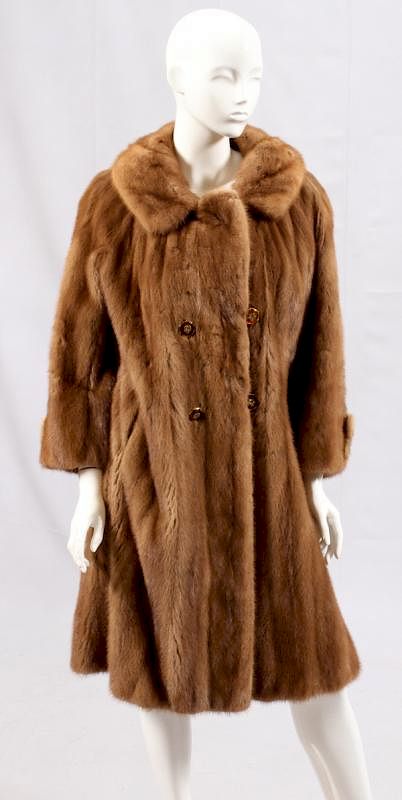 ADDY FURS AUTUMN HAZE MINK COAT for sale at auction on 10th December ...