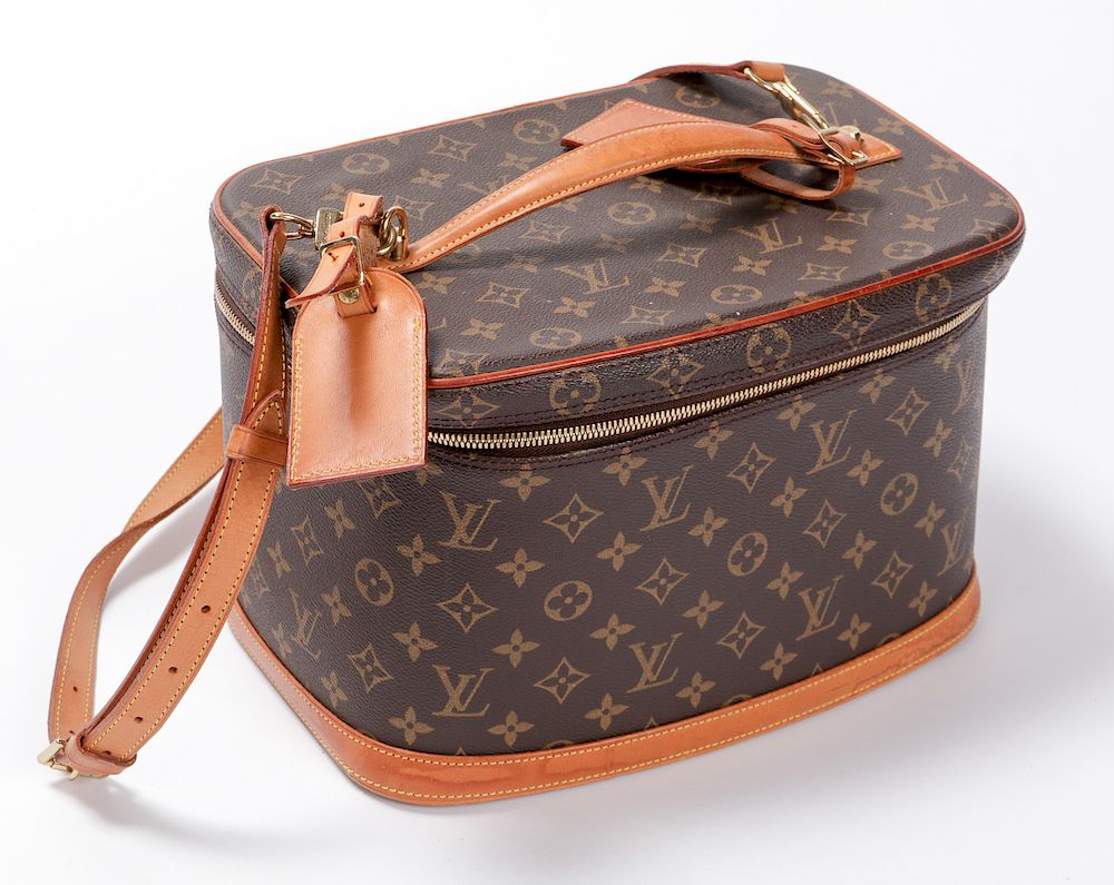 Vintage Louis Vuitton Nice Monogram Vanity Case sold at auction on 25th  February