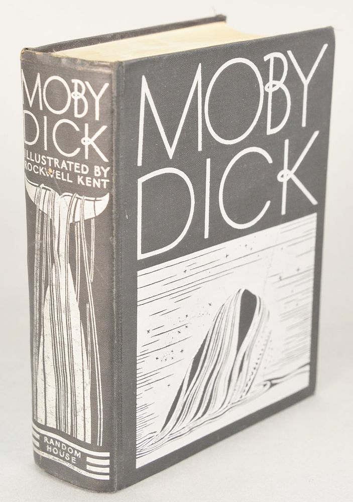 Moby Dick or the Whale&quot; (1930) book by Herman Melville illustrated by Rockwell Kent. sold at auction on 1st February | Bidsquare