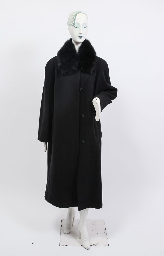 Forecaster Wool & Fox Fur Full-Length Coat sold at auction on 15th ...