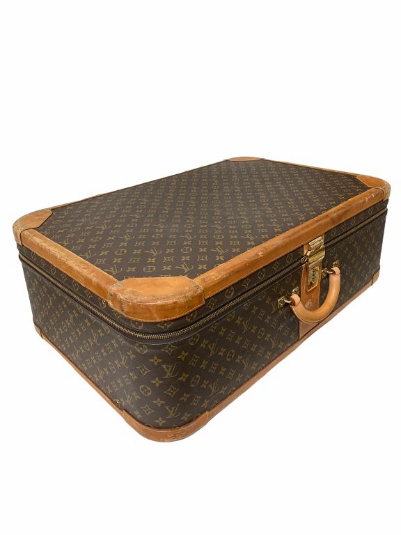Classic Vintage Louis Vuitton Large Hard Case Luggage. for sale at auction  on 18th July