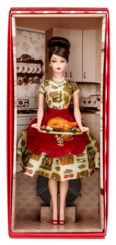 A Gold Label Holiday Hostess Collection Thanksgiving Feast Barbie