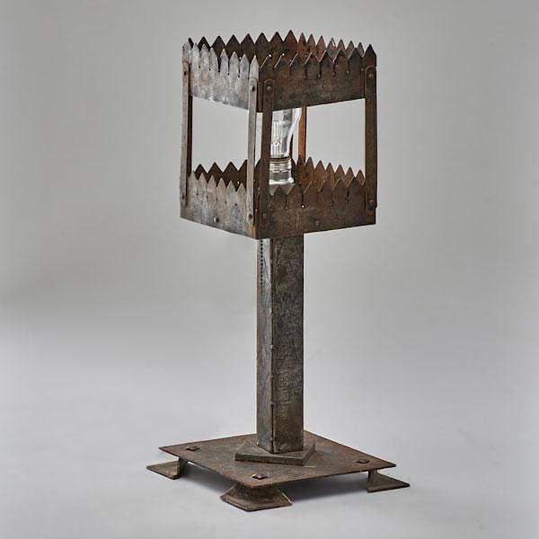 Style Of Samuel Yellin Sold At Auction, Samuel Yellin Floor Lamp