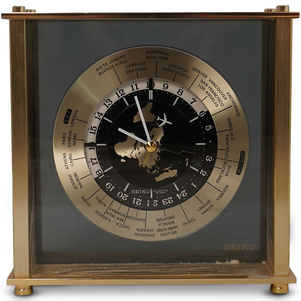 Seiko World Desk Clock sold at auction on 17th November | Bidsquare
