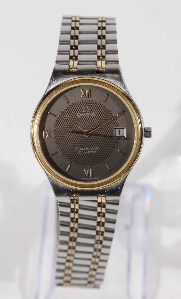 Vintage Omega Seamaster Quartz 1420 Dress Watch sold at auction on