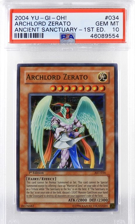 Auflage! Erzlord Zerato AST-DE034 Ultra Rare Near Mint YUGIOH! 1
