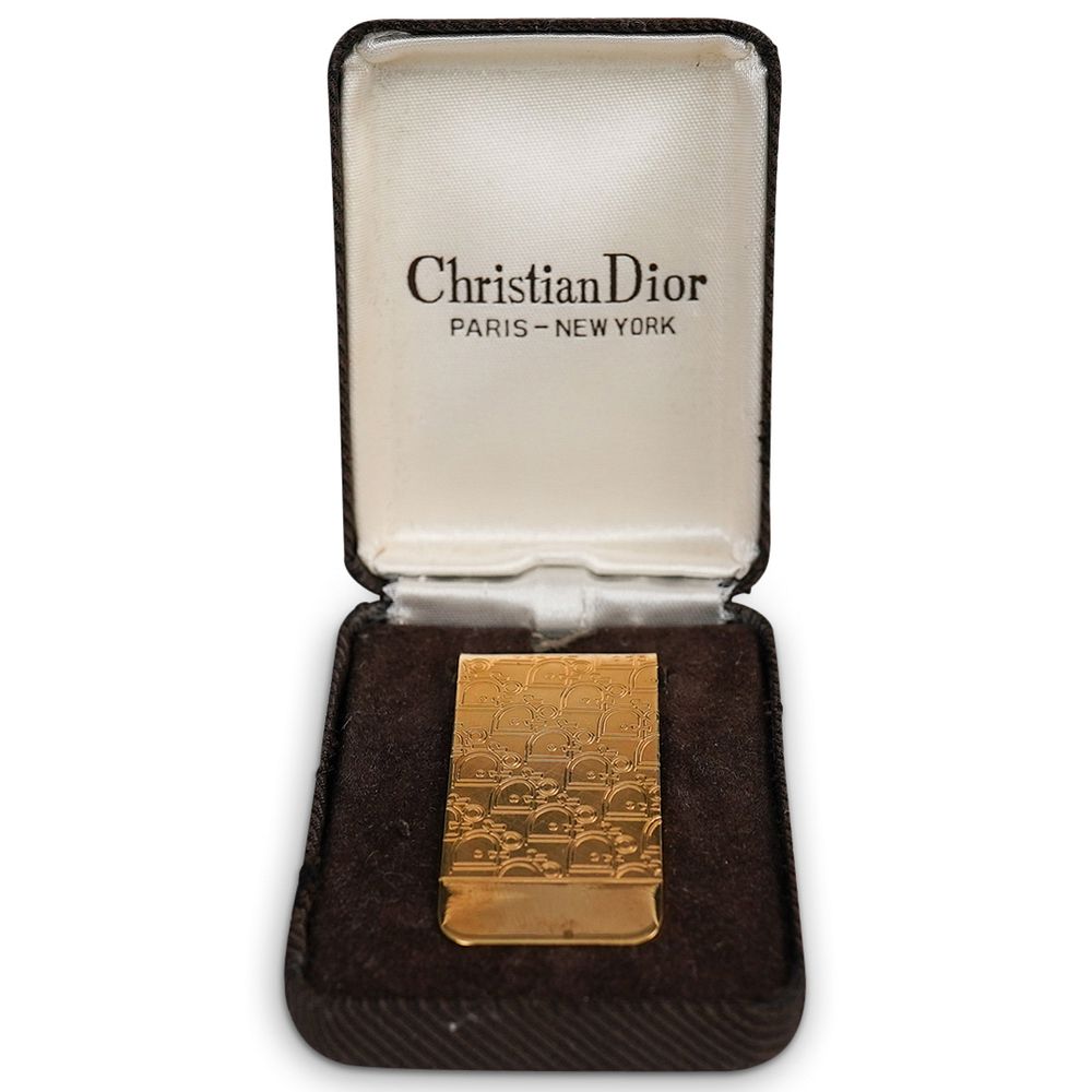 Vintage Christian Dior Money Clip sold at auction on 2nd February