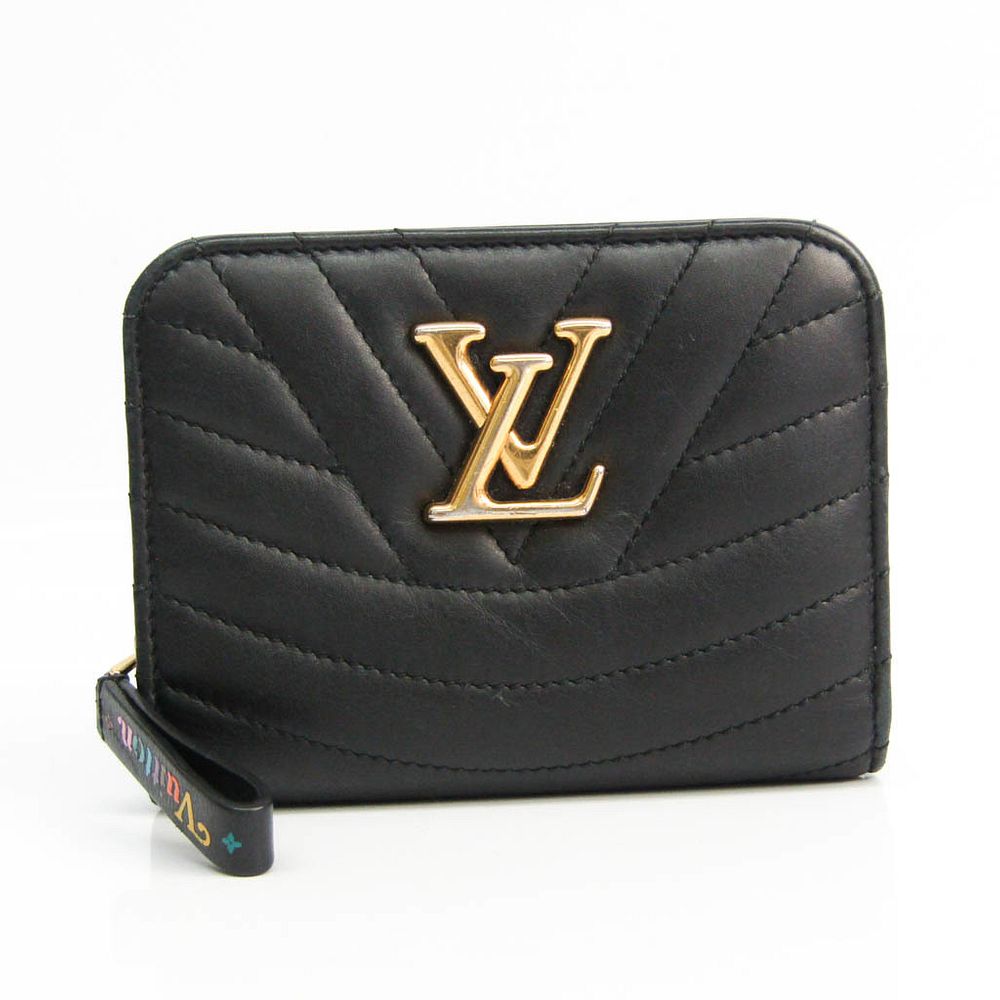 Louis Vuitton New Wave Gypto Compact Wallet M63789 Women's Leather Wallet  (bi-fold) Multi-color,Noir BF529192 for sale at auction from 26th April to  28th April