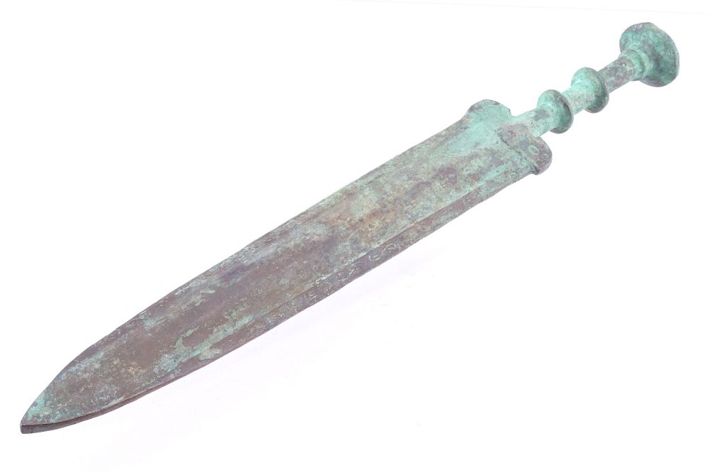 mode i tilfælde af teenager Ancient Roman Gladius Short Bronze Sword 4-6th BC sold at auction on 31st  July | Bidsquare